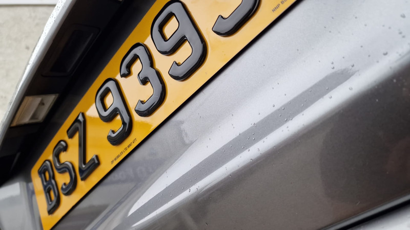personalised 3D gel number plate maker