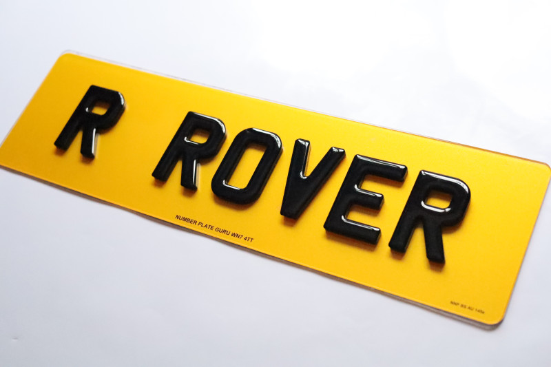 High-quality large number plates service in the UK