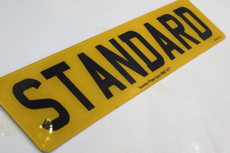 Oblong Number Plates creator