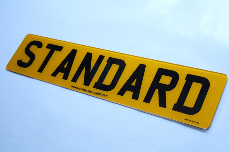 new registration plates