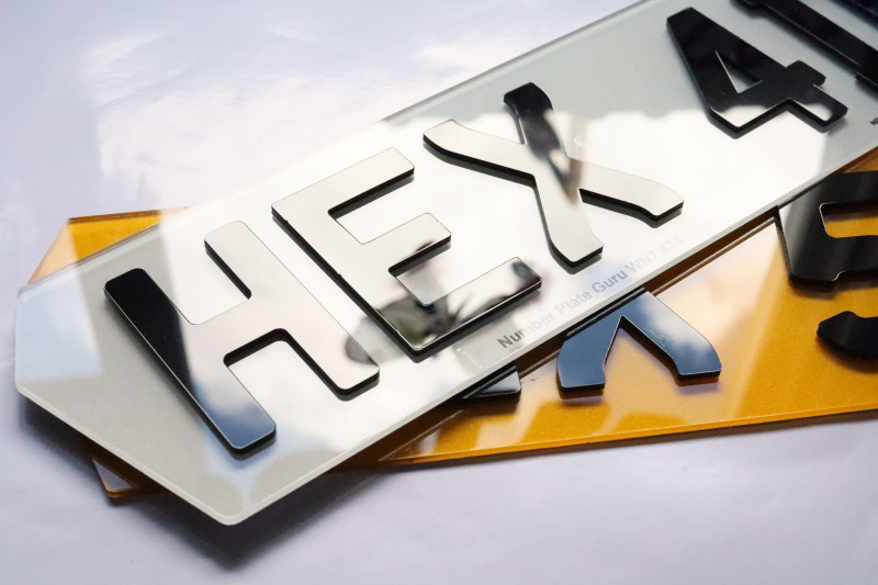 Hex Lambo Number Plates maker